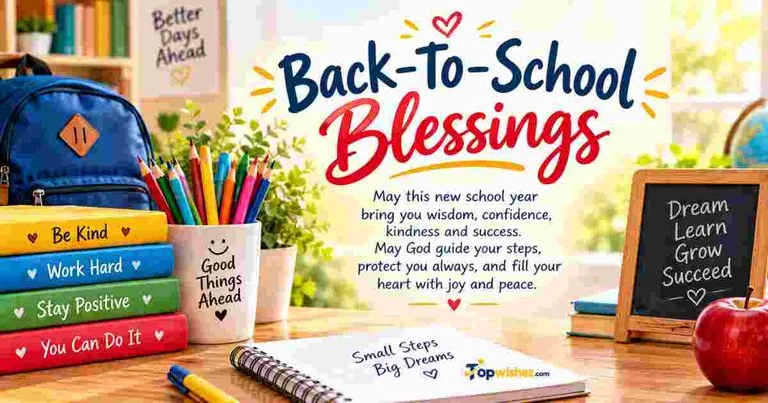 Back To School Blessings