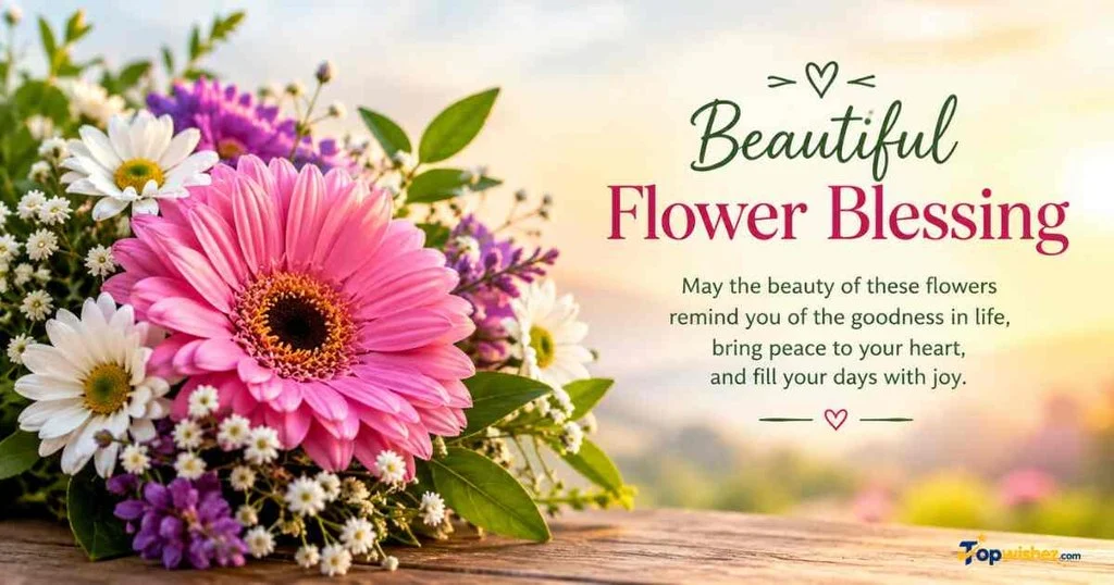 Beautiful Flower Blessing
