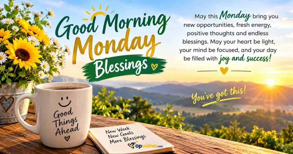 Good Morning Monday Blessings 1