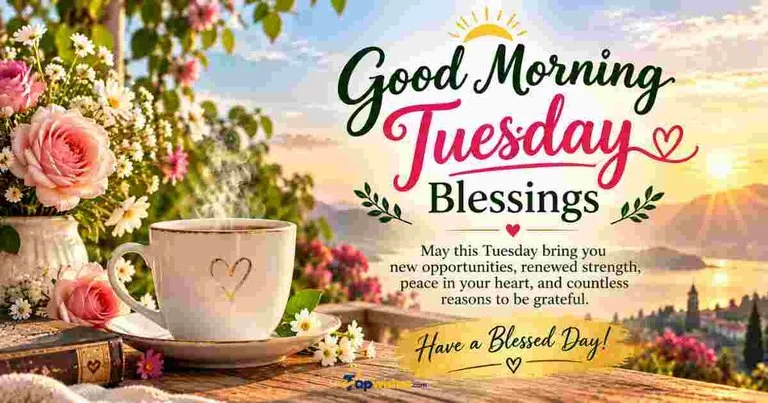 Good Morning Tuesday Blessings