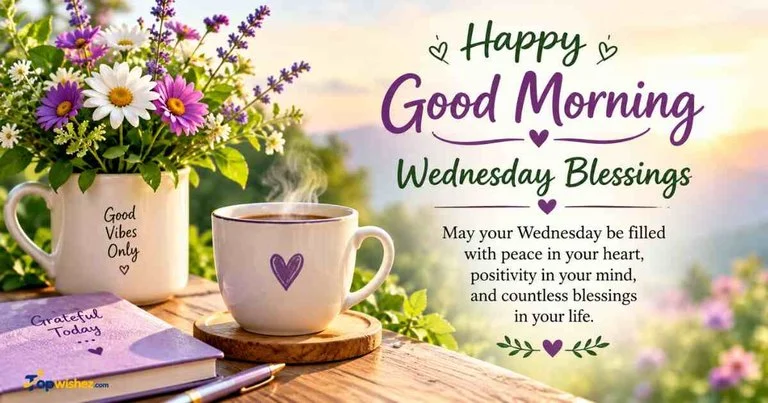 Good Morning Wednesday Blessings