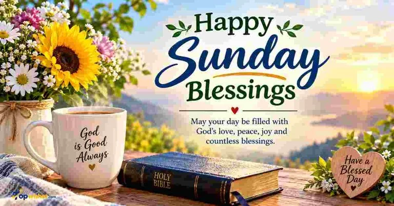 Happy Sunday Blessings